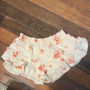 Aerie Floral Ruffle Women's Shorts